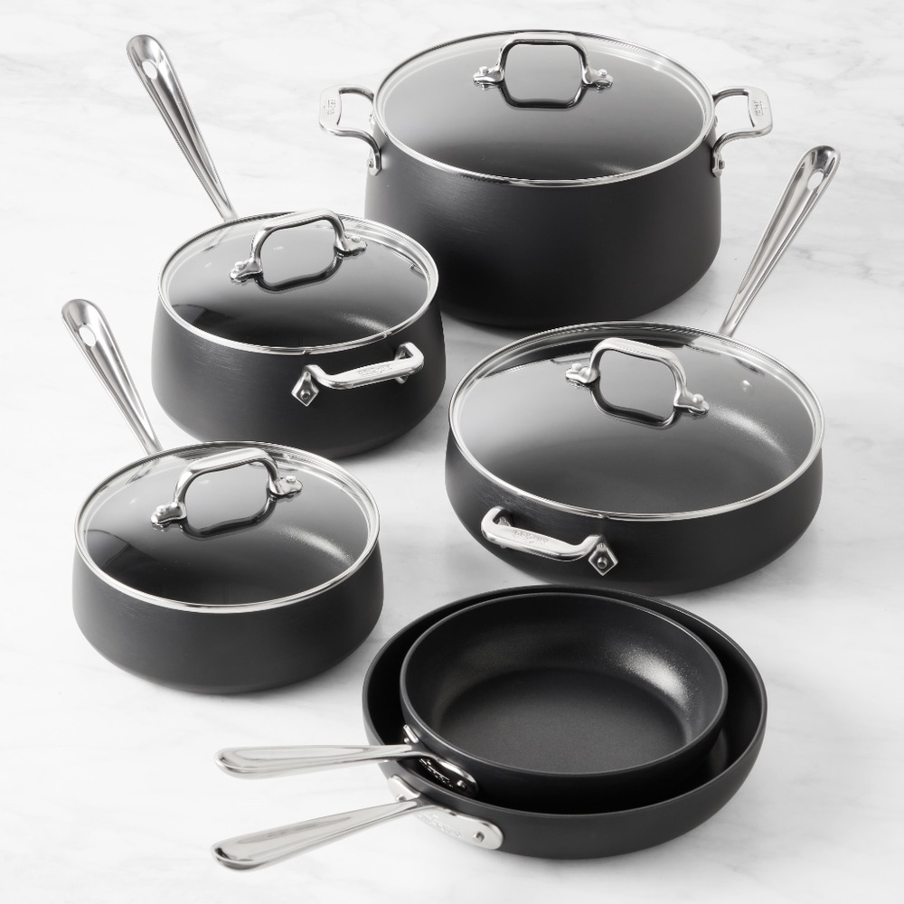 All Clad Anodized Non Stick 10pc Set